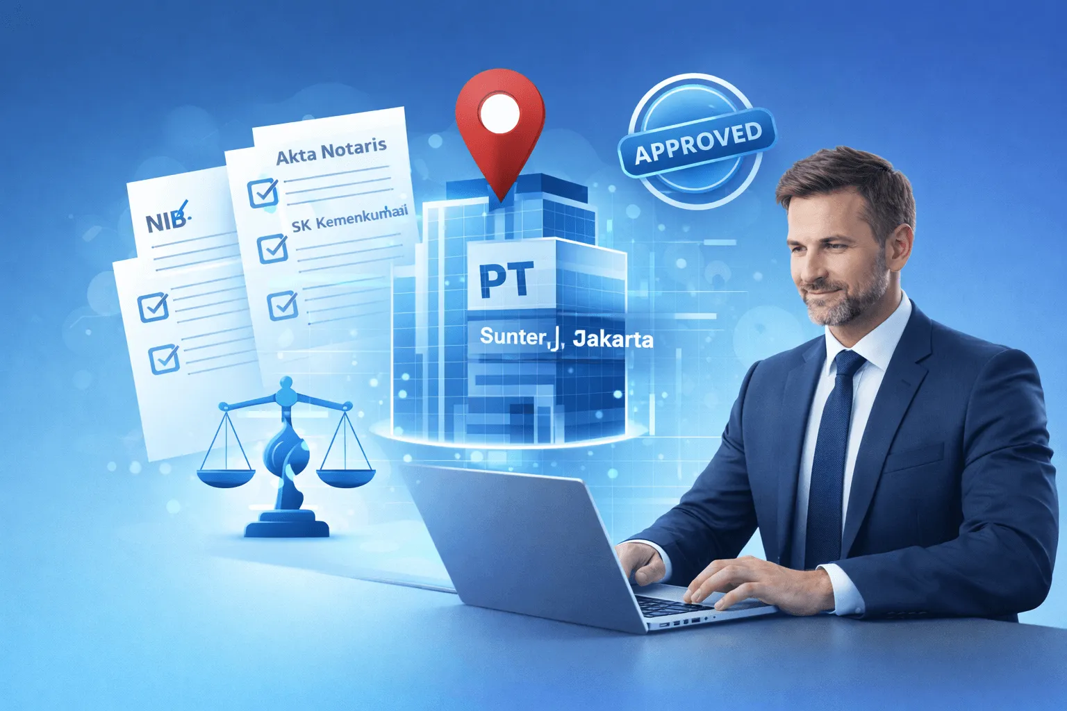 Cara mendirikan PT di Sunter dengan virtual office secara legal