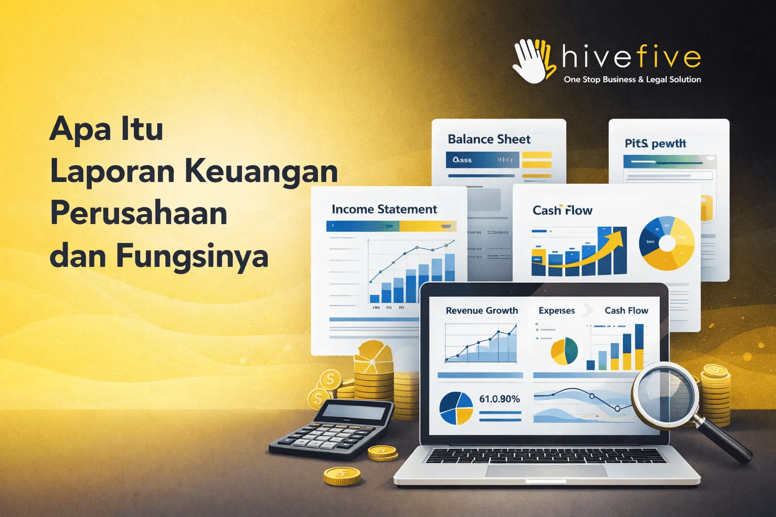 ilustrasi apa itu laporan keuangan perusahaan dan fungsinya