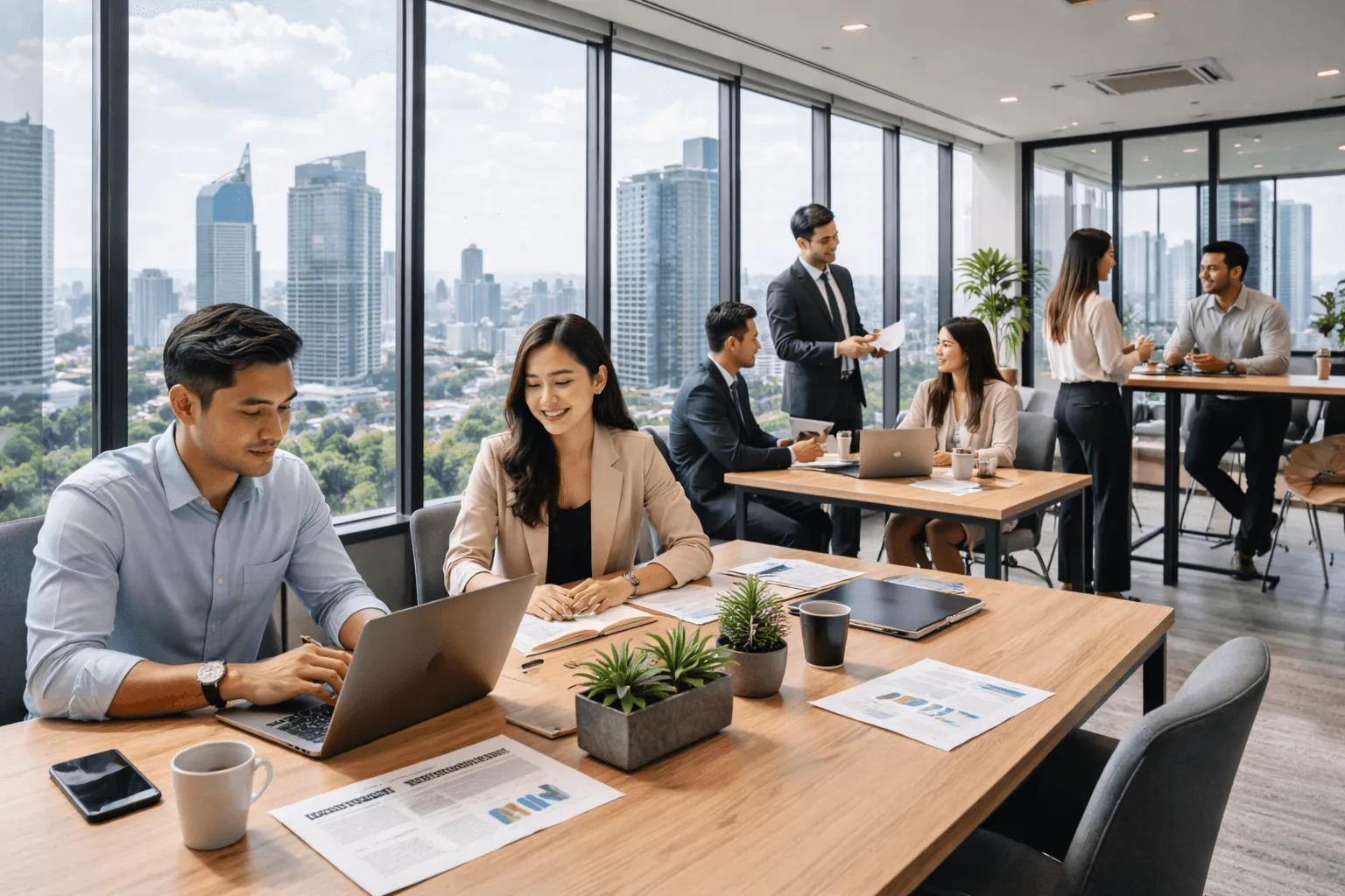 virtual office Jakarta Utara startup gedung perkantoran modern