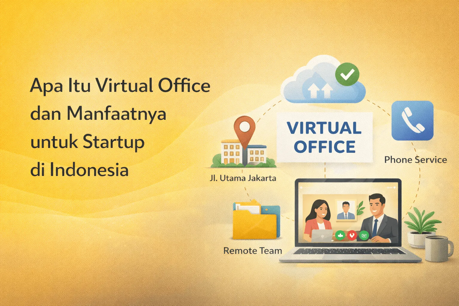 apa itu virtual office dan manfaatnya untuk startup