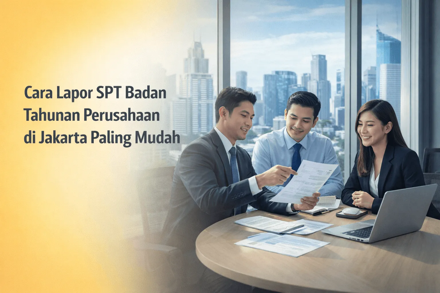 cara lapor SPT badan tahunan perusahaan di Jakarta