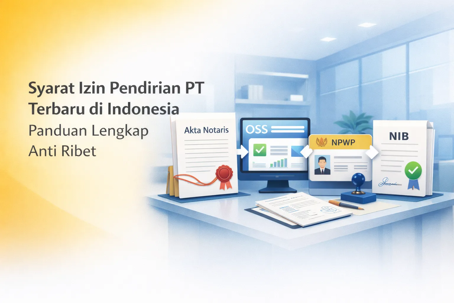 Syarat izin pendirian PT terbaru di Indonesia dokumen bisnis