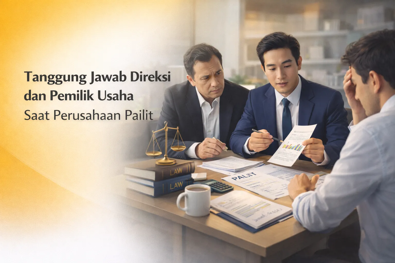 tanggung jawab direksi dan pemilik usaha saat perusahaan pailit