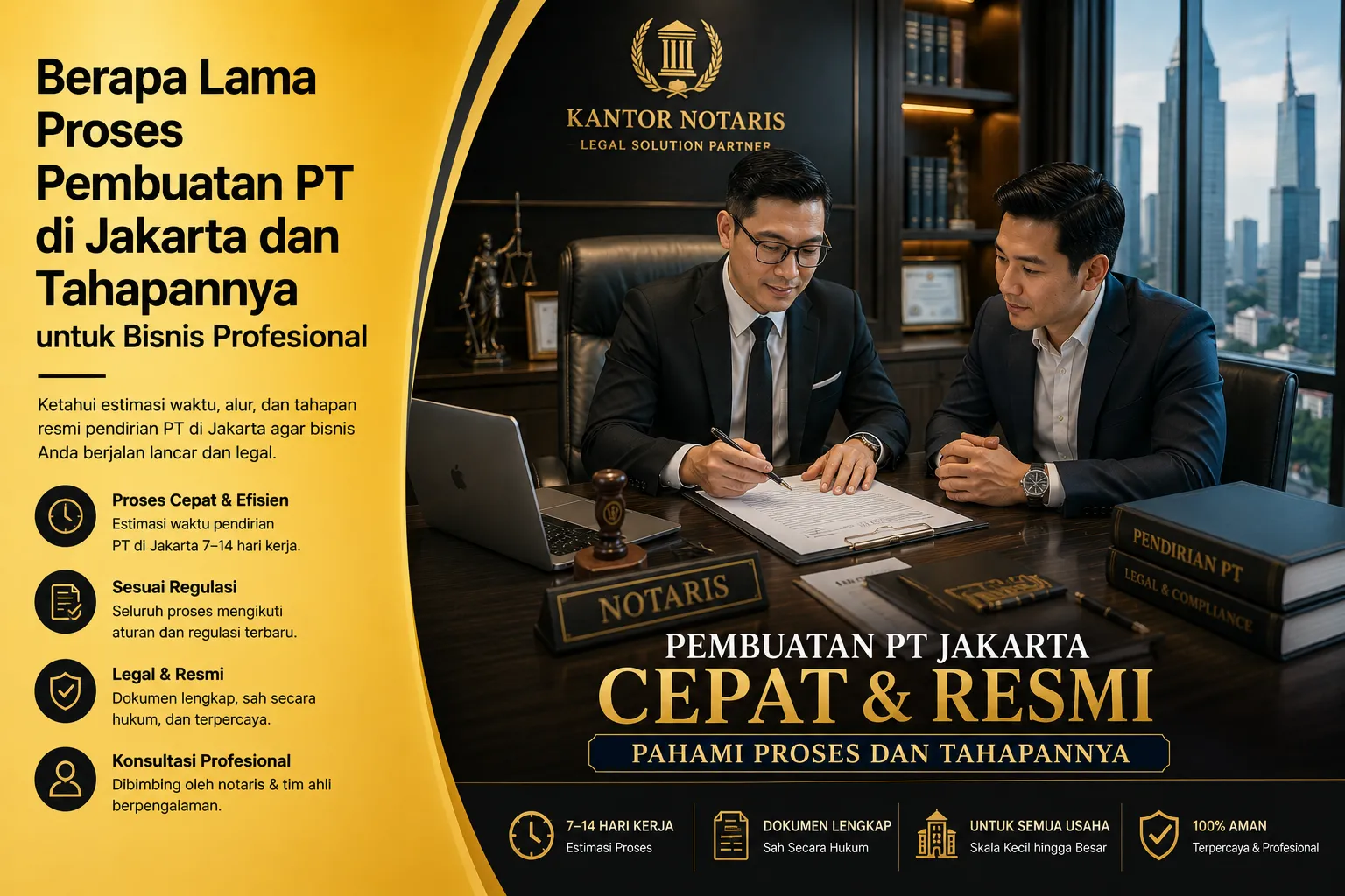 Berapa Lama Proses Pembuatan PT di Jakarta dan Tahapannya untuk bisnis profesional
