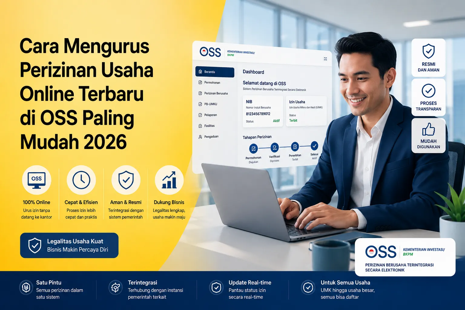 Cara mengurus perizinan usaha online terbaru di OSS untuk bisnis modern
