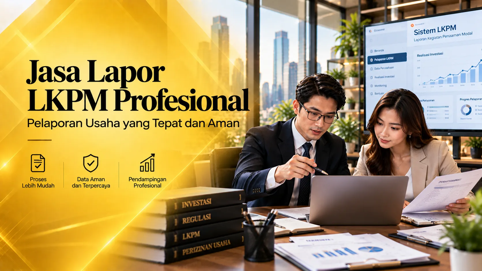 Jasa Lapor LKPM untuk pelaporan kegiatan penanaman modal